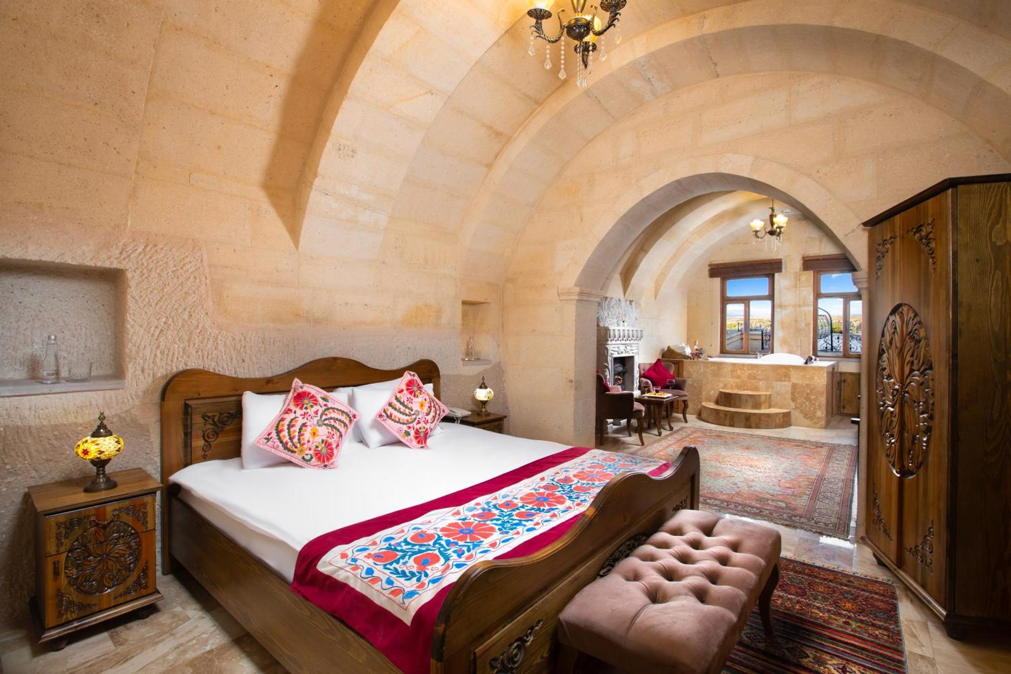 Simera In Cappadocia - Special Class - Best View Rooftop 우치사르 외부 사진