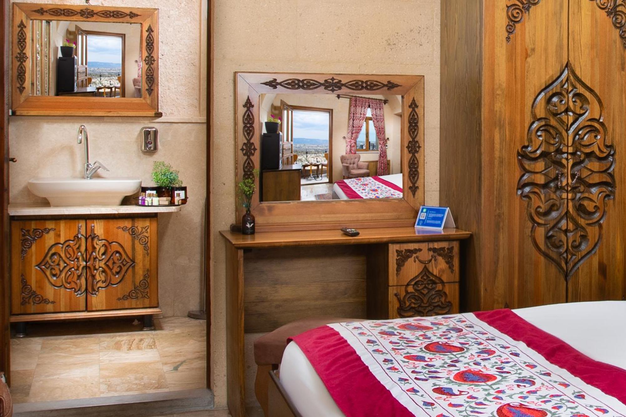 Simera In Cappadocia - Special Class - Best View Rooftop 우치사르 외부 사진