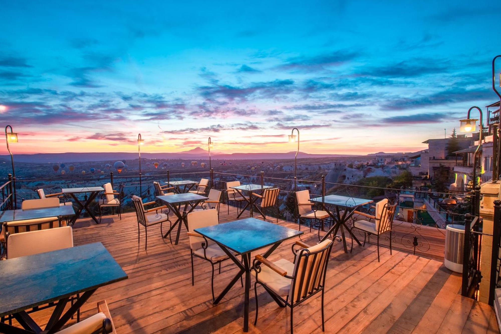 Simera In Cappadocia - Special Class - Best View Rooftop 우치사르 외부 사진