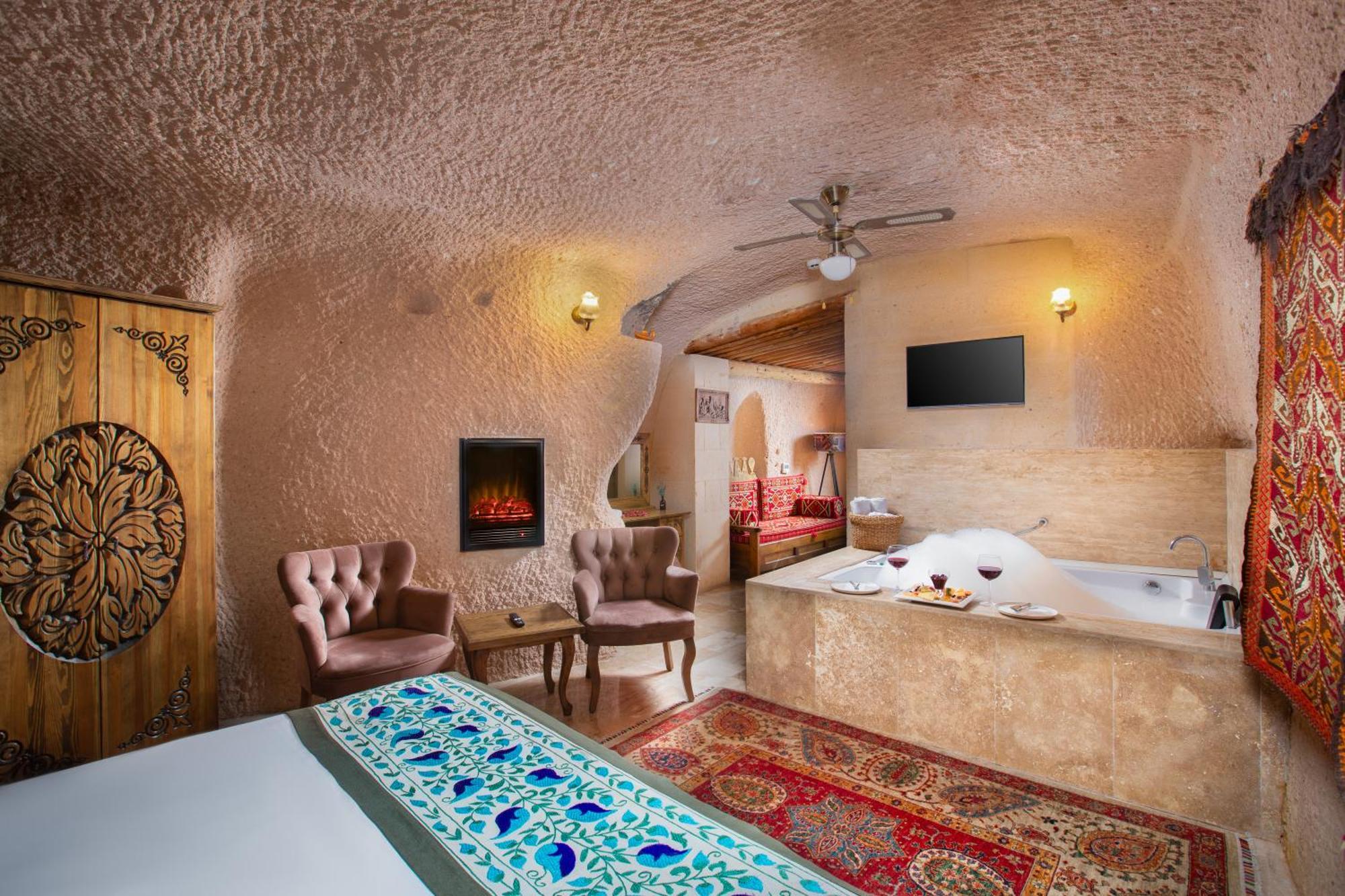 Simera In Cappadocia - Special Class - Best View Rooftop 우치사르 외부 사진