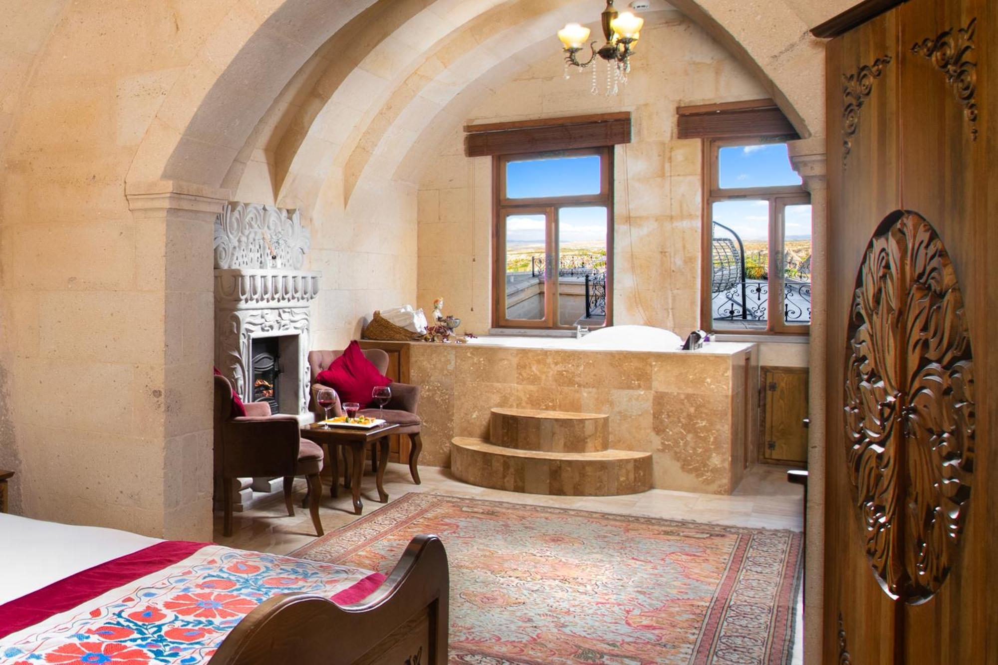 Simera In Cappadocia - Special Class - Best View Rooftop 우치사르 외부 사진