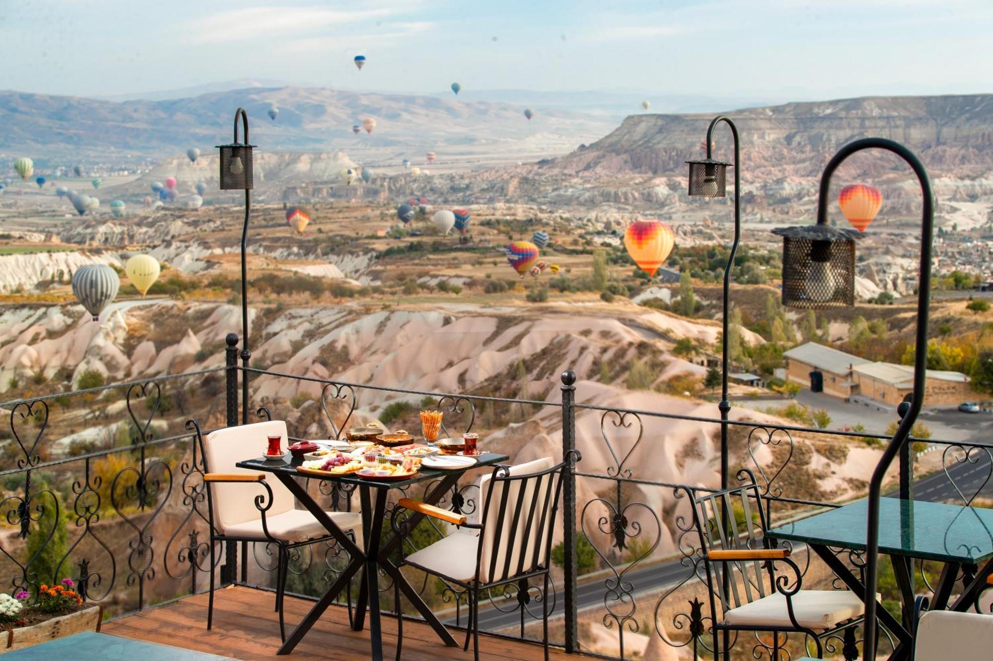 Simera In Cappadocia - Special Class - Best View Rooftop 우치사르 외부 사진