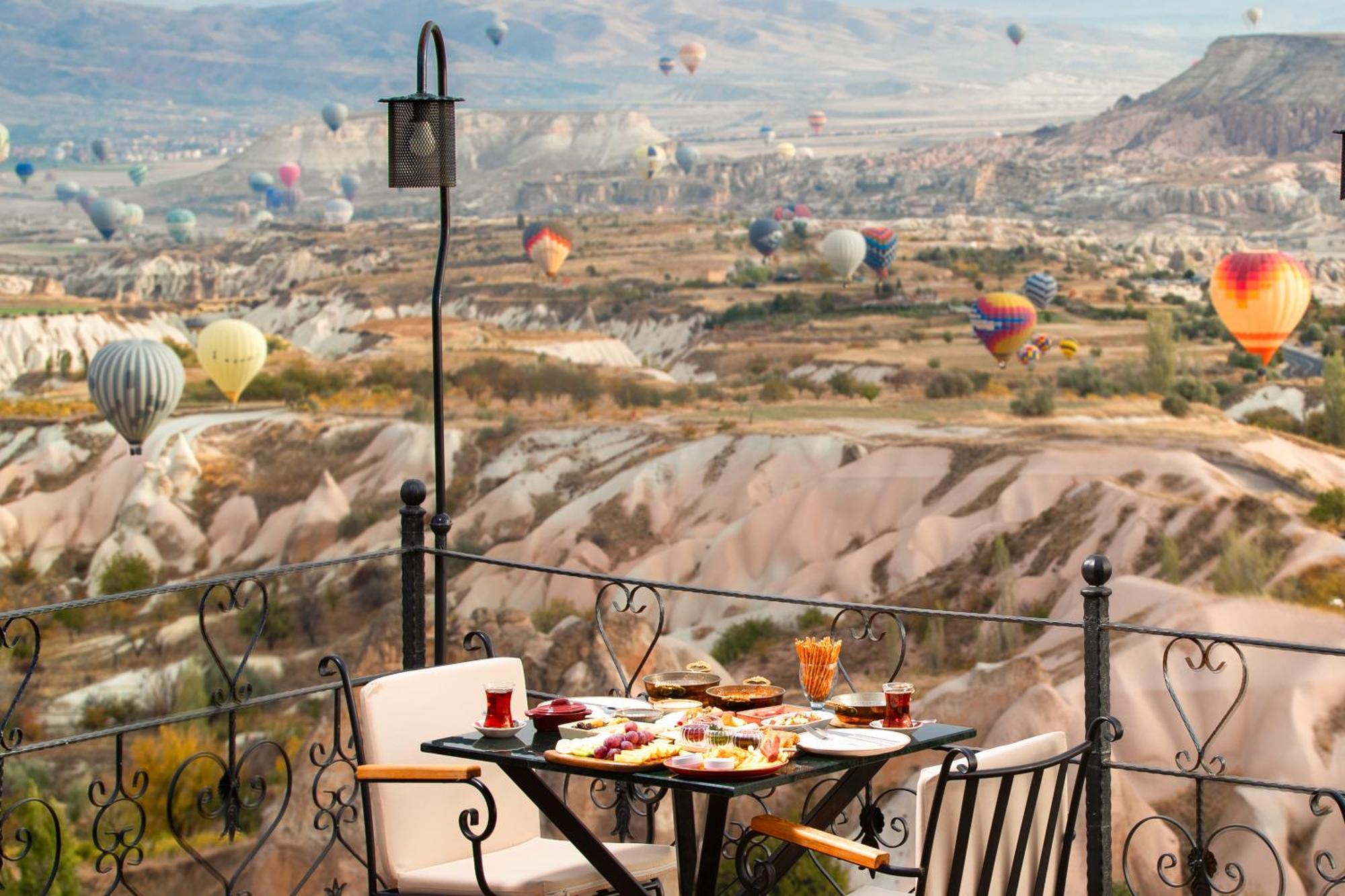 Simera In Cappadocia - Special Class - Best View Rooftop 우치사르 외부 사진