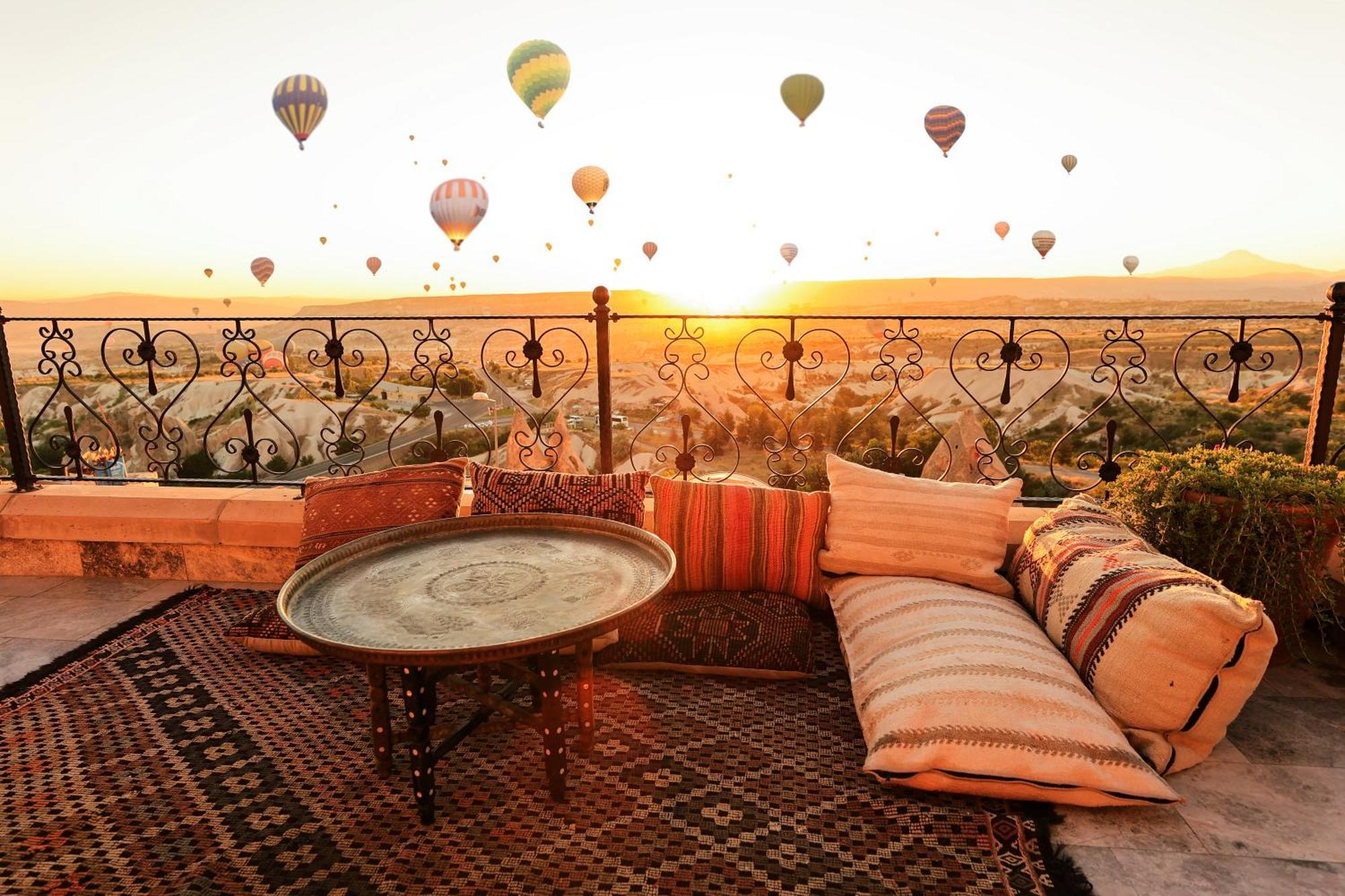 Simera In Cappadocia - Special Class - Best View Rooftop 우치사르 외부 사진
